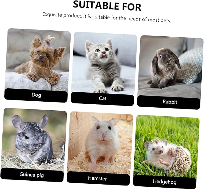 BESPORTBLE Hanging Automatic Pet Feeder and Water Dispenser Convenient for Cats and Dogs Leak Design Suitable for Animals Like Hamsters and Ferrets Easy to Observe Food Levels