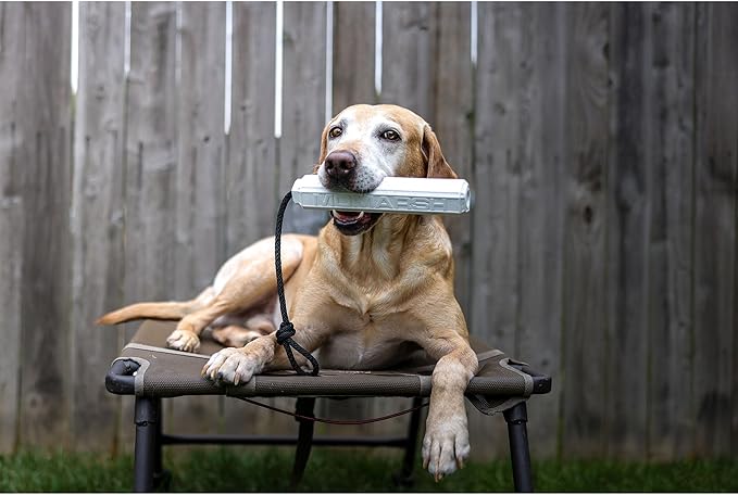 Momarsh Floating Dog Training Bumper | Durable Dummy with Easy Launch Rope | Advanced Waterfowl Hunting Retriever Dog Tool | Enhance Agility and Obedience