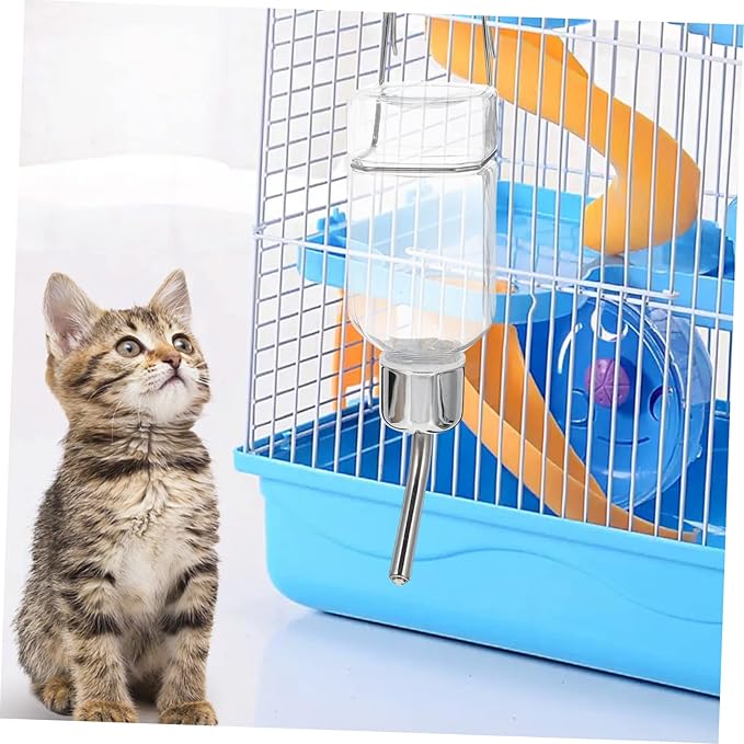 BESPORTBLE 4pcs Small Animal Water Bottle Dog Waterer Dispenser Automatic Pet Water Dispenser Leak-