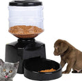 Pet Feeder for Cats and Dogs - Automatic Dry Food Dispenser 5.5L Capacity Pet Bowl,Portion Control,Voice Recorder,Programmable Timer for Up to 3 Meals Per Day