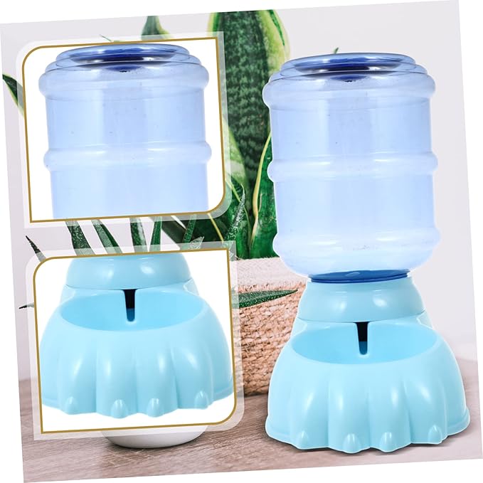 BESPORTBLE Automatic Dog Water Feeder Pet Pp Capacity Gravity Bowl Replacement for Old Bowls Random Color