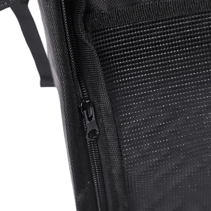 Pet Car Seat for Small Medium Dogs, Oxford Fabric, Black, Breathable Mesh, Improved Safety, Easy Installation for Travel, Car, Truck