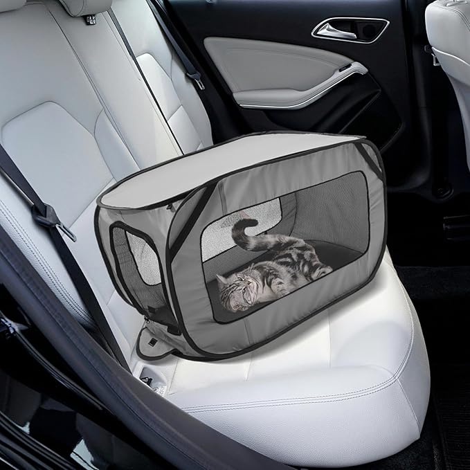 Dog Car Seat for Dogs Portable and Washable Pet Car Bed for Travel and Outdoor Use Lightweight and Easy to Install