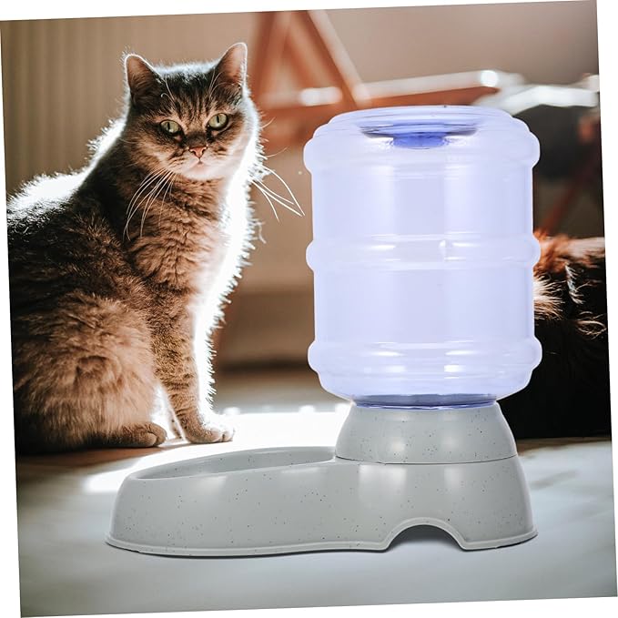 VANZACK Dog Feeder Water Dispenser Automatic Water Feeder for Pets Material Easy Assembly