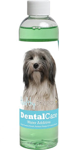Healthy Breeds Dog Dental Care Water Additive for Tibetan Terrier - Helps Freshen Breath, Reduce Plaque & Control Tartar - Mint Flavor - 8 oz