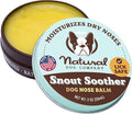 Natural Dog Company Snout Soother Balm – Dog Nose Balm for Dry Cracked Snouts, Moisturizing Winter Nose Care with Coconut Oil & Shea Butter, Lick Safe Dog Snout Balm for All Breeds, 2 oz Tin