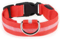 Adjustable Glowing Collar for Small Large Dogs Ensuring for Night Walk Multicolored Dog Collar for Large Dogs