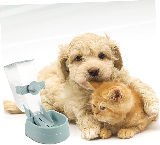 ERINGOGO Automatic Pet Feeder Station for Dogs and Puppies Easy to Hanging Design for Messy Eaters Convenient Pet Food Dispenser