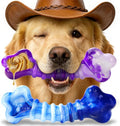 Indestructible Dog Toys for Aggressive Chewers: 2-Pack Tough Chew Toy for Large Dogs, Heavy Duty Long-Lasting Dog Bones for Large Breed, Dog Toys to Keep Them Busy