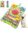 JXTZ Snuffle Mat for Dogs -30.7 * 18.9inch Pet Treats Feeding Mat, Interactive Dog Puzzle Toy for Boredom, Dog Feeding Mats for Slow Feed, Relieve Anxiety, Encourages Natural Foraging Skills