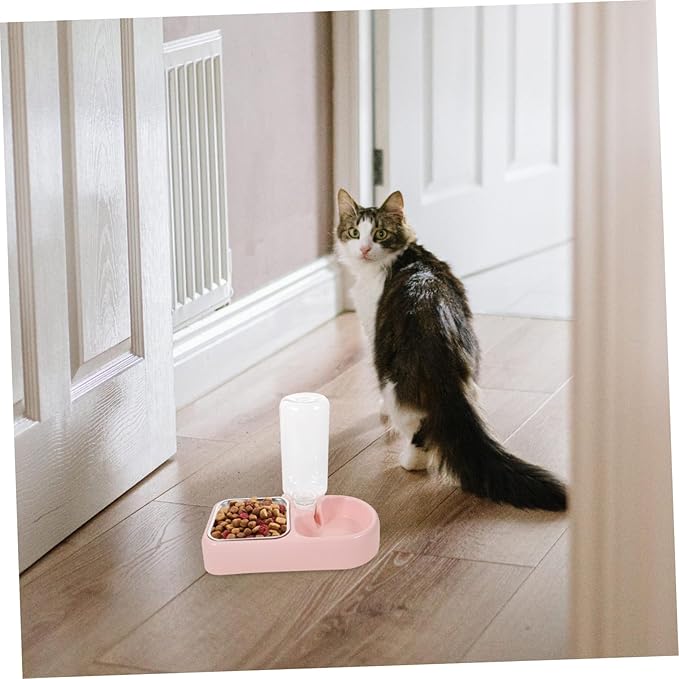 Dual Water Bowl Pet Fountain Automatic Cat Dog Water Feeder Pet Supplies