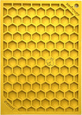 SodaPup Honeycomb eMat – Durable Lick Mat Feeder Made in USA from Non-Toxic, Pet-Safe, Food Safe Rubber for Mental Stimulation, Avoiding Overfeeding, Fresh Breath, Digestive Health, Calming, & More