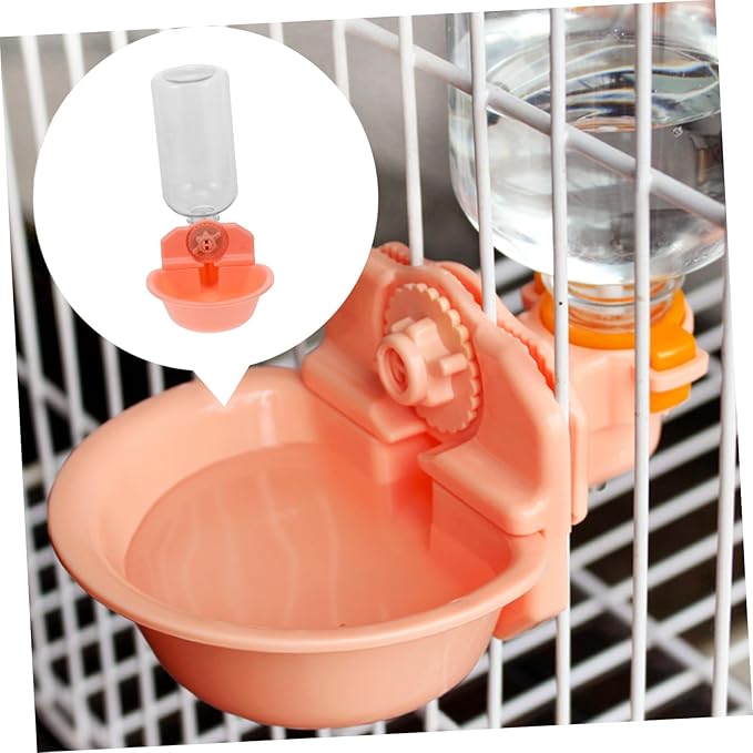Happyyami 1pc Automatic Pet Water Dispenser Hanging Drinkers for Cats and Dogs Feeder for Home and Travel Use