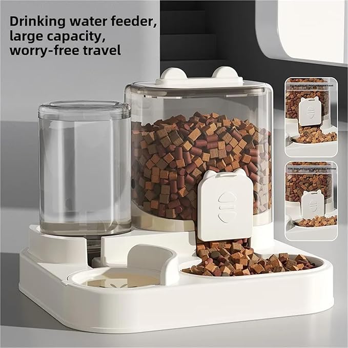 Automatic Pet Feeder with Water Feeder Bowl for Dogs and Cats - Universal Pet Products