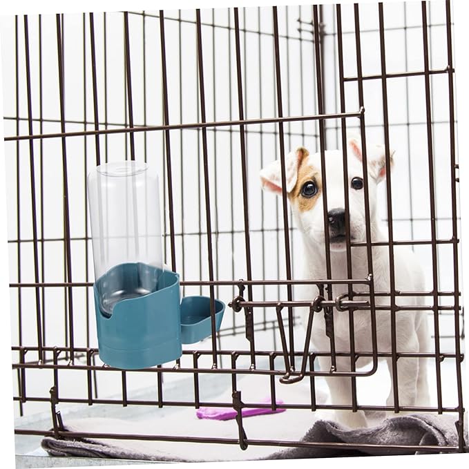 Kisangel 3pcs Pet Water Dispenser for Cats and Dogs Automatic Hanging Water Bottle Easy to Install Suitable for Cages