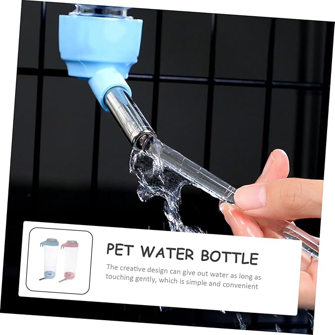 2pcs Automatic Pet Water Feeder Hanging Water Dispenser for Dogs and Cats Capacity Easy to Clean Durable Material for Home Travel