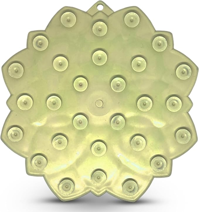 SodaPup Mandala Softie eTray –Durable Enrichment Feeder Made in USA, Non-Toxic, Pet-Safe, Food Safe Rubber for Mental Stimulation, Avoiding Overfeeding, Fresh Breath, Digestive Health, Calming, & More