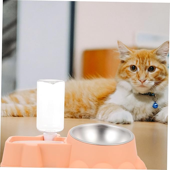 Multifunctional Dog Feeder and Water Bowl for Home Use Automatic Pet Feeding and for Pets