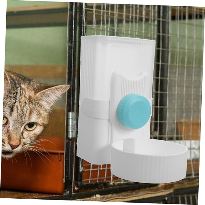 Automatic Pet Water Dispenser for Dogs and Cats Easy Install Hanging Waterer Body for Easy Monitoring for Cages and Crates Convenient Pet Water Feeding