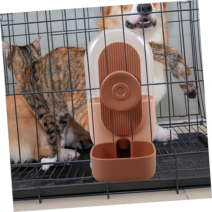 5pcs Pet Water Dispenser Compact Hanging Water Bottle for Cats and Dogs No Leakage Automatic Feeder Easy to Install for Cages and Travel