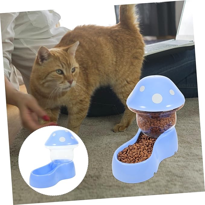 MERRYHAPY Automatic Feeder Dog Feeder Food Dispenser Auto Fill Pet Accessory Sturdy Material Easy to Use
