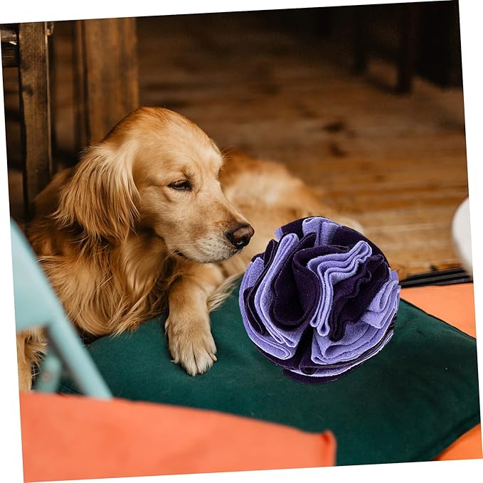 VICASKY Upgraded Dog Sniffing Ball for Pets Interactive Sniff Training Toy Slow Feeding Snack Dispenser for Dogs Engaging PET Plaything