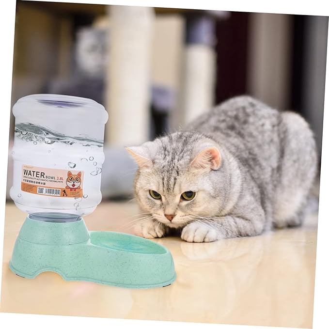Large Capacity Pet Waterer Auto Dog Cat Water Bowl Portable Pet Water Container