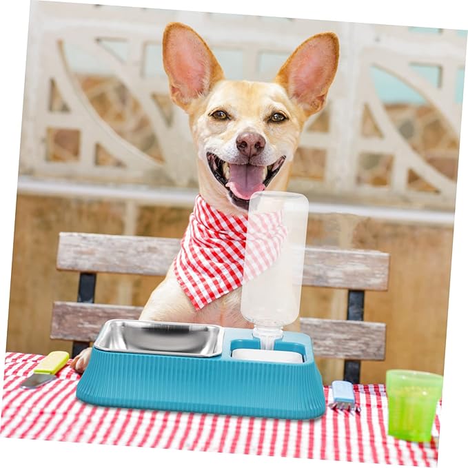 Automatic Water Dispenser PET Bowl for Dogs and Cats Skid Food-Grade Material Portable Design for Home and Travel