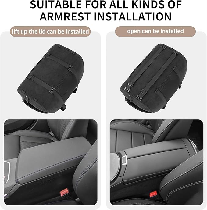 Dog Car Seat - Center Console Pet Carrier, Washable Puppy Accessories, Travel Crate | Soft Ventilated Booster with Safety Belt for Small Dogs And Cats, Perfect For Taxi Rides Road Trips Daily Commutes