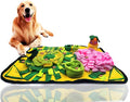 Dogs Snuffle Mat Pet Feeding Mats Puppy Sniffing Pad ,Cat Doggies Interactive Puzzle Toys for Multiple Breeds Encourages Natural Foraging Skills,Training and Stress Release (Yellow)