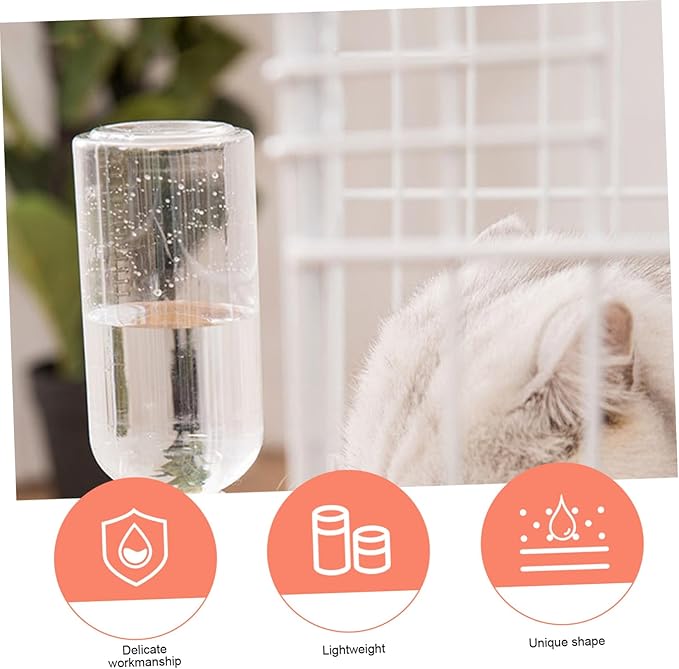 Hemoton Automatic Pet Water Dispenser Cat and Dog Water Feeding Bowl Bright Color Design Durable and Practical for Home Use No-Spill Feature for Pet Owners