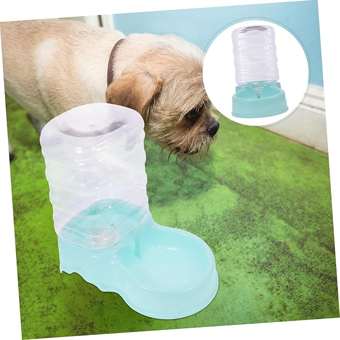 SUPVOX Automatic Cat Water Dispenser Gravity Pet Feeder Bowl Simple Elegant Design Pet Supply