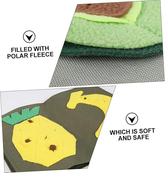 PET Dog Food Leakage Training Blanket Interactive Nose Work Toy for Dogs Educational Feeding Book Slow Feeder Design for PET Play and Training