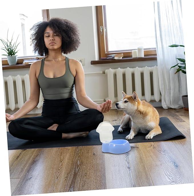 Angoily Automatic Dog Water Feeder Dog Bowl Dispenser Portable Pet Drinking Fountain