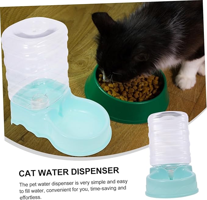 YARNOW Automatic Cat Water Dispenser Pet Water Fountain Cat Feeder Dog Feeder Bowl Dispenser Dogs