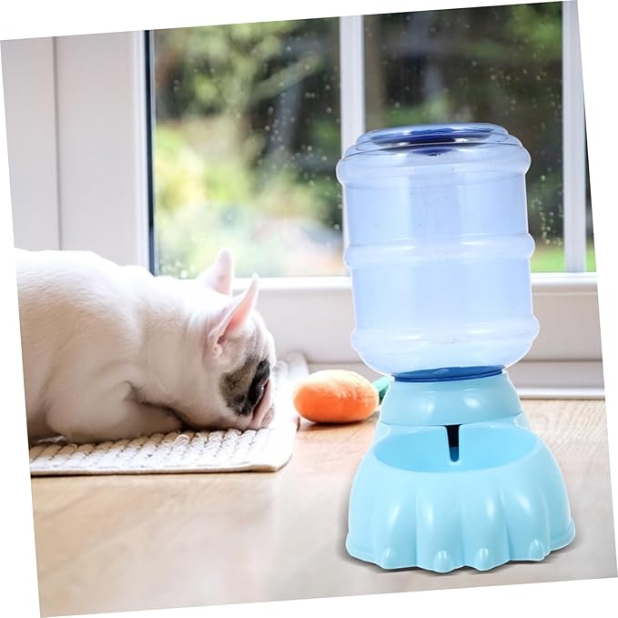 HANABASS Automatic Pet Water Dispenser Gravity Feeder for Dogs and Cats Pet Water Feeder Random Color
