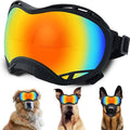 Dog Sunglasses,Doggles Anti-UV Protection,Pet Sunglasses with Adjustable Strap,Suitable for Motorcycle Car Driving Bike Riding Hiking Swimming Wind Dust Fog Dog Eye Protection