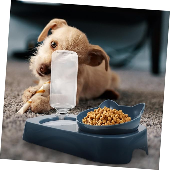 Detachable Pet Feeder Cat Puppy Water Feeder Automatic Pet Food and Water Dispenser Bottle