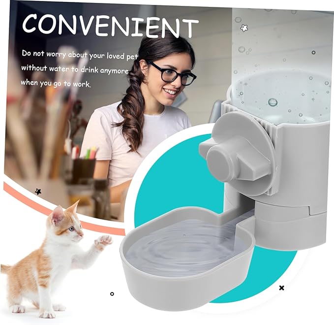 Automatic Dog Water Dispenser Large Capacity Pet Water Bowl Easy to Use