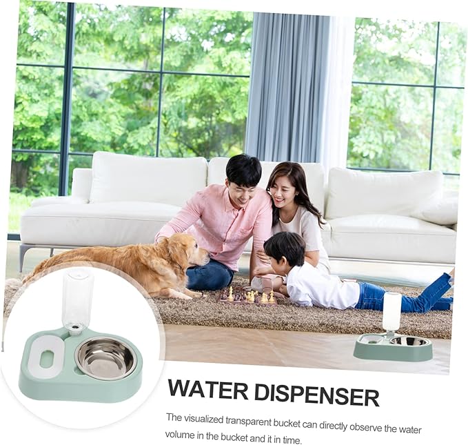 BESPORTBLE Automatic Dog Cat Pet Water Feeder Bowl Refillable Pet Water Dispenser Easy Clean Supplies