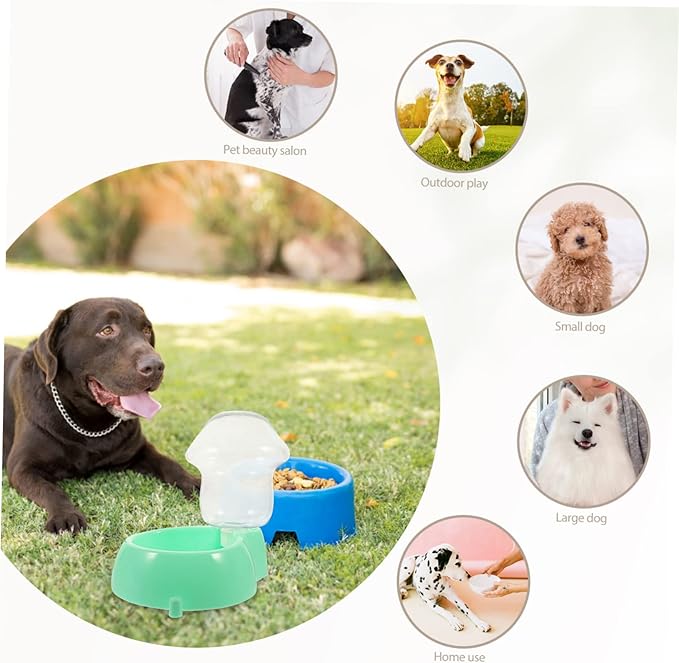 Automatic Water Dispenser for Dogs Pet Water Feeder Plastic Cat Drink Bowl