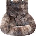 Car Seat- Pets Bed, Dog Car Bed with Straps Furry Seats with Thick Cushion for Travel, with Thick Cus for Removable and Easy to Clean