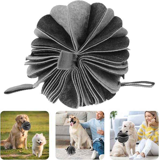 NOLITOY Dog Foraging Treat Dispensing Toy for Dogs Interactive Sniffing Toy to Combat Boredom Slow Feeding Puzzle for Healthy Eating Habits Easy to Clean and Design