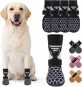 KOOLTAIL Dog Socks for Hot/Cold Pavement, Breathable & Warm Dog Socks to Prevent Licking Paws, Non Slip Pet Boots & Paw Protectors for Hardwood Floor,Grippy Shoes for Small Medium Large Senior Dogs