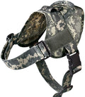Dog harness walking adjustable nylon pet dog collar vest rubber band dog leash for small large dogs German shepherd