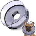 BARKLESS Dog Cone, Inflatable Dog Cone After Surgery for Small Medium Breeds, Soft Surgery Collar with Enhanced Anti-Licking Guard Shield for Pets, Patented Protective Donut Collar