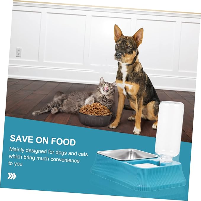 Garneck Automatic Water PET Bowl Detachable Cat and Dog Water Dispenser Fall Design Indoor PET Supply for Dogs and Cats