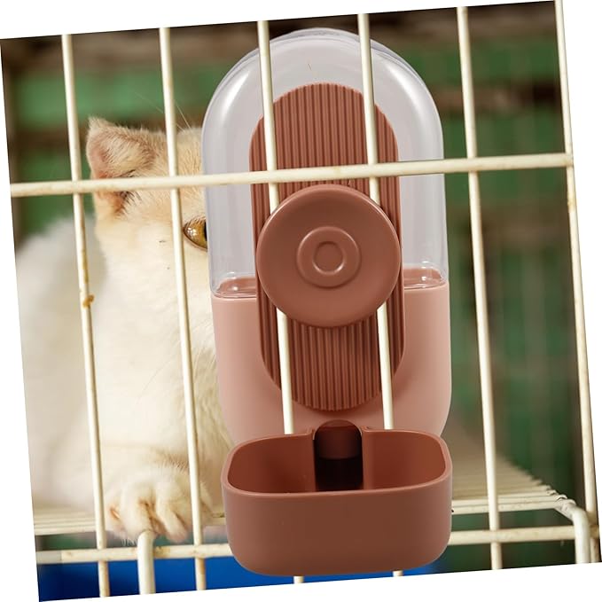Hanging Pet Water Dispenser Automatic Feeder for Cats and Dogs Compact Design for Cage Use Easy to Install and for Indoor Pets and Animals