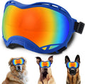 Dog Sunglasses,Doggles Anti-UV Protection,Pet Sunglasses with Adjustable Strap,Suitable for Motorcycle Car Driving Bike Riding Hiking Swimming Wind Dust Fog Dog Eye Protection