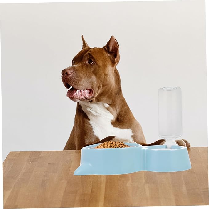 Mikikit 1Pc Automatic Pet Water Feeder Cat and Dog Feeding Bowl Durable Pet Supply with Automatic Water Refill for Home Use and Easy Cleaning